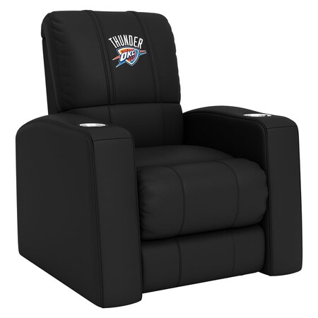 Dreamseat Home Theater Recliner with Oklahoma City Thunder Logo XZ418301RHTCDBLK-PSNBA32060